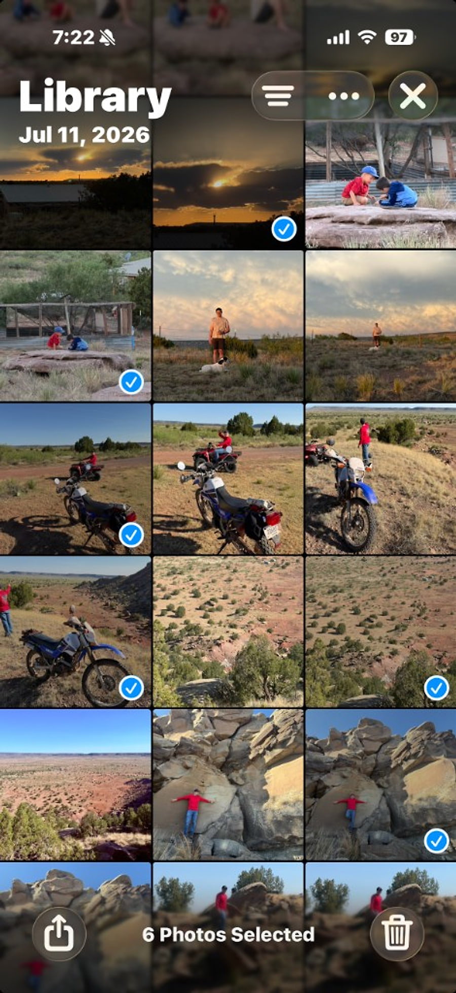Upload from any browser preview